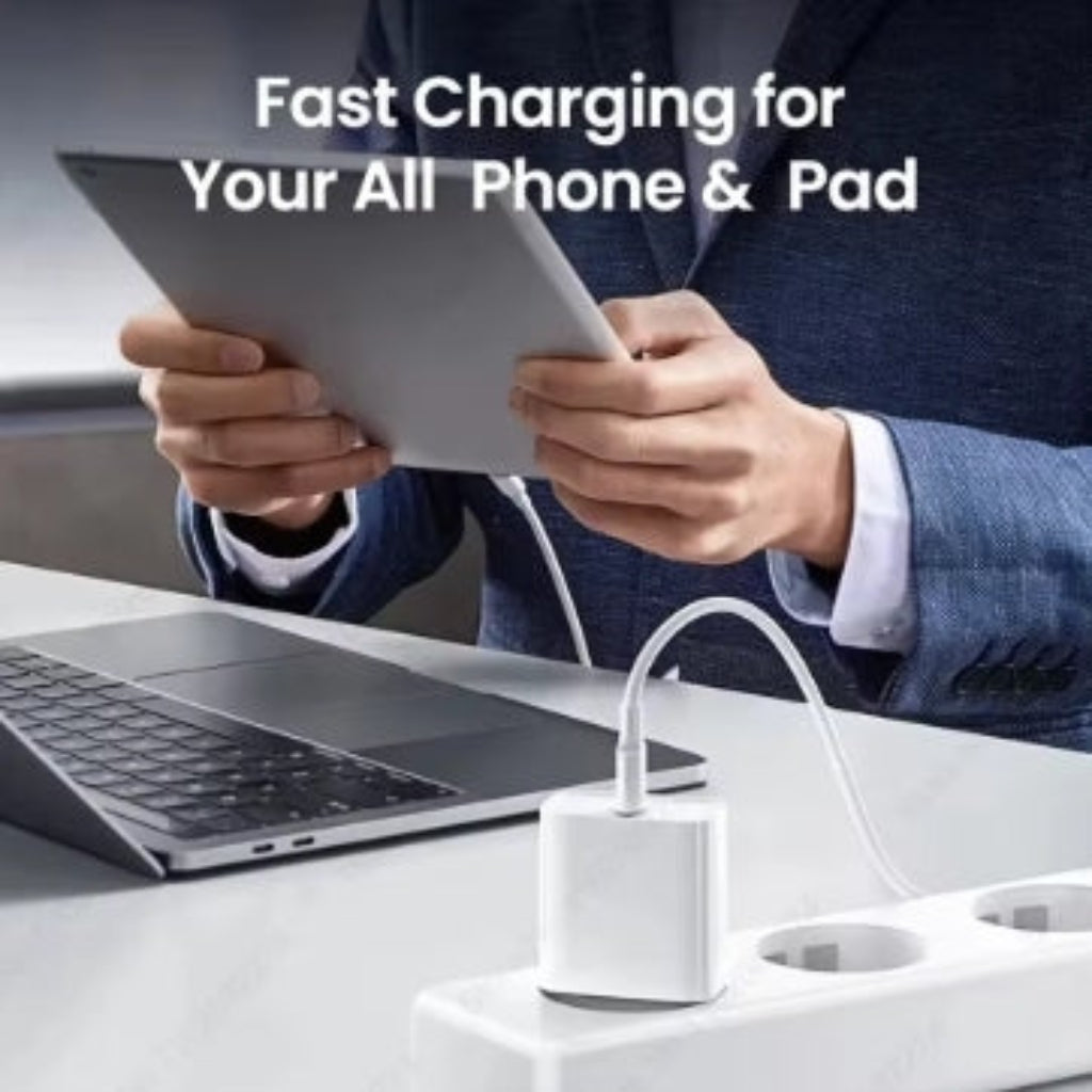 Chargeur rapide PD 40W et Cable USB C pour iPhone 15 16 Pro Max et Plus