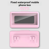 Bathroom Waterproof &amp; Fog-Proof Phone Case, Universal Size, Clear &amp; Durable Plastic, Perfect for Shower Time Entertainment