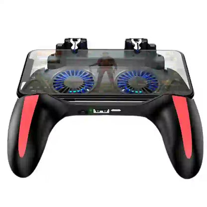 Dual-fan A69F mobile phone gamepad, suitable for PUBG games and movies