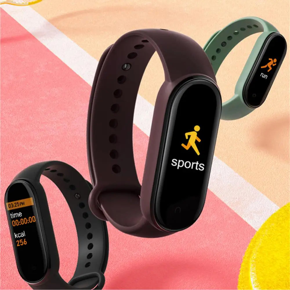M8 Smartwatch Smartband Herzfrequenz Smartwatch Fitness-Tracker Blutdruck Sportarmband für Mi Band 8 Mehrere Sportmodi