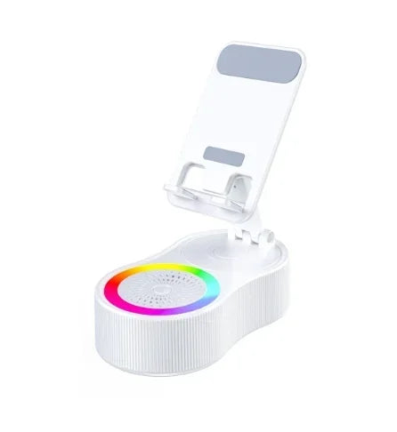 Induction mobile phone holder, smart wireless Bluetooth speaker
