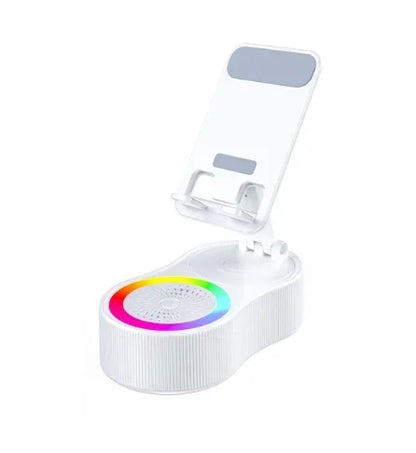 Induction mobile phone holder, smart wireless Bluetooth speaker