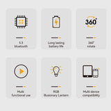 Induction Mobile Phone Bracket Audio Household Intelligent Wireless Bluetooth Speaker Office Vertical Flat Bracket