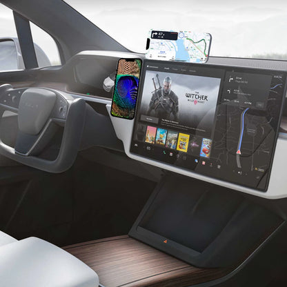 Magnetic phone holder for iPhone 15 14 Pro Magsafe, magnetic mobile phone holder compatible with Tesla Model Y 3