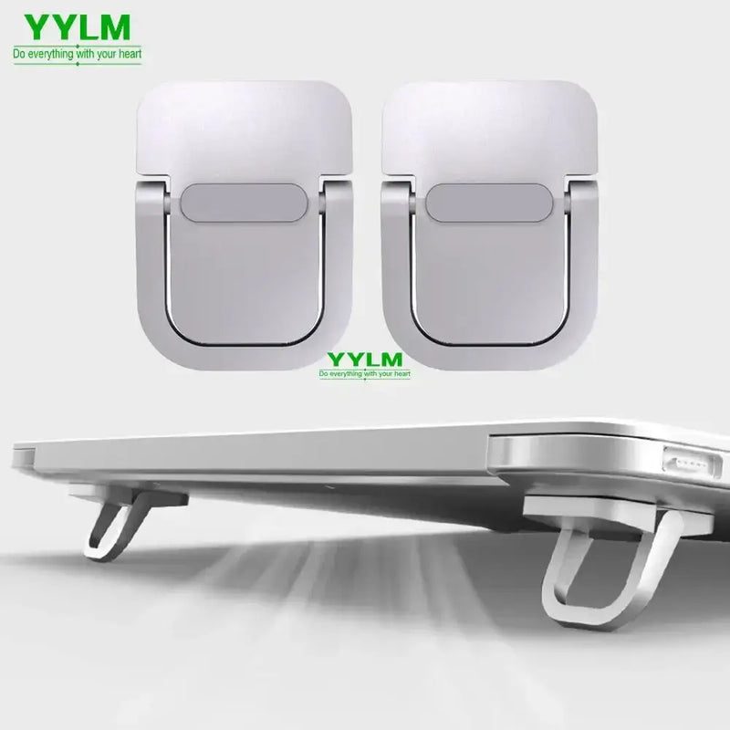 Laptop stand, removable mini feet, made of aluminum for MacBook, Huawei, Xiaomi