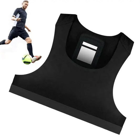 Soccer Training Vest Soccer Tracker Vest Workout Equipment Soccer Activity for Soccer Players Football Performance Vest No Track