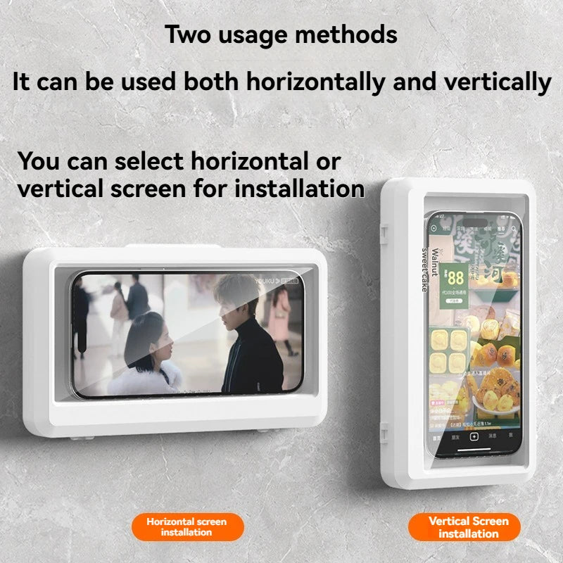 Wasserdichte und beschlagfreie Handyhülle fürs Badezimmer, Universalgröße