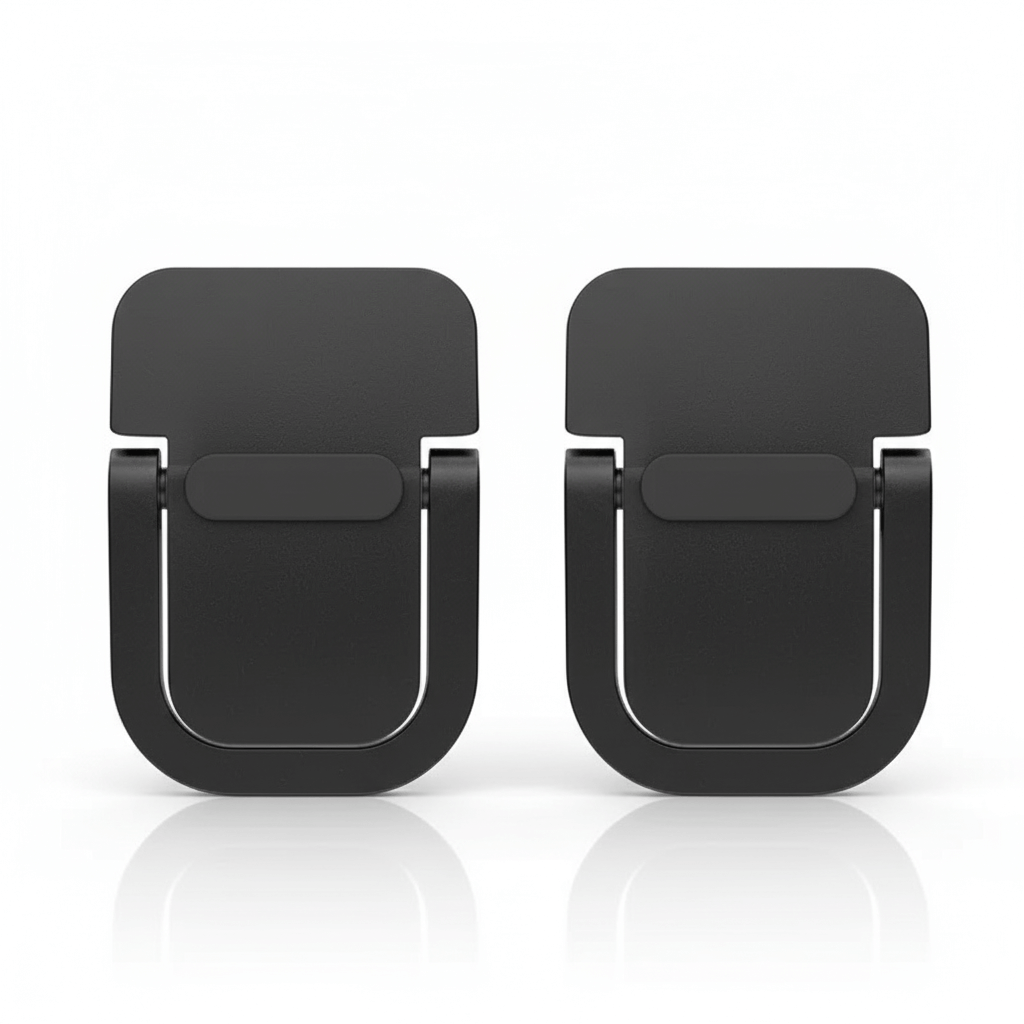 Clips noirs de support d'ordinateur portable optimisés