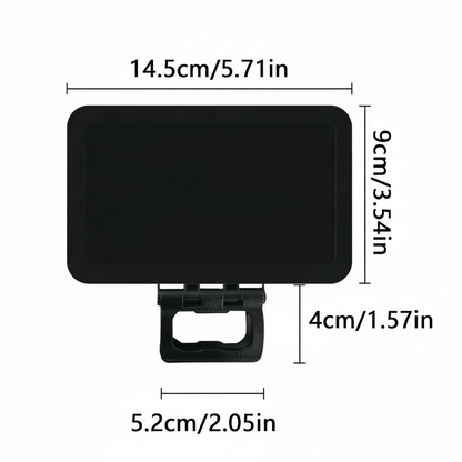 Phone Sun Shade with Dimensions - Optimized