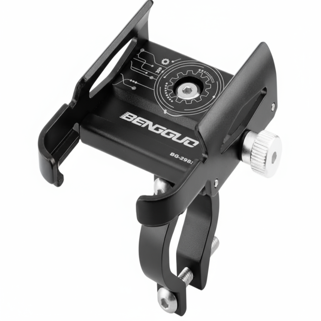 Support téléphone vélo noir optimisé